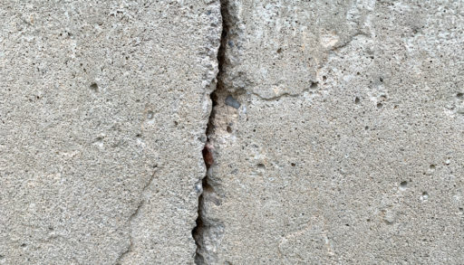 A cracked foundation
